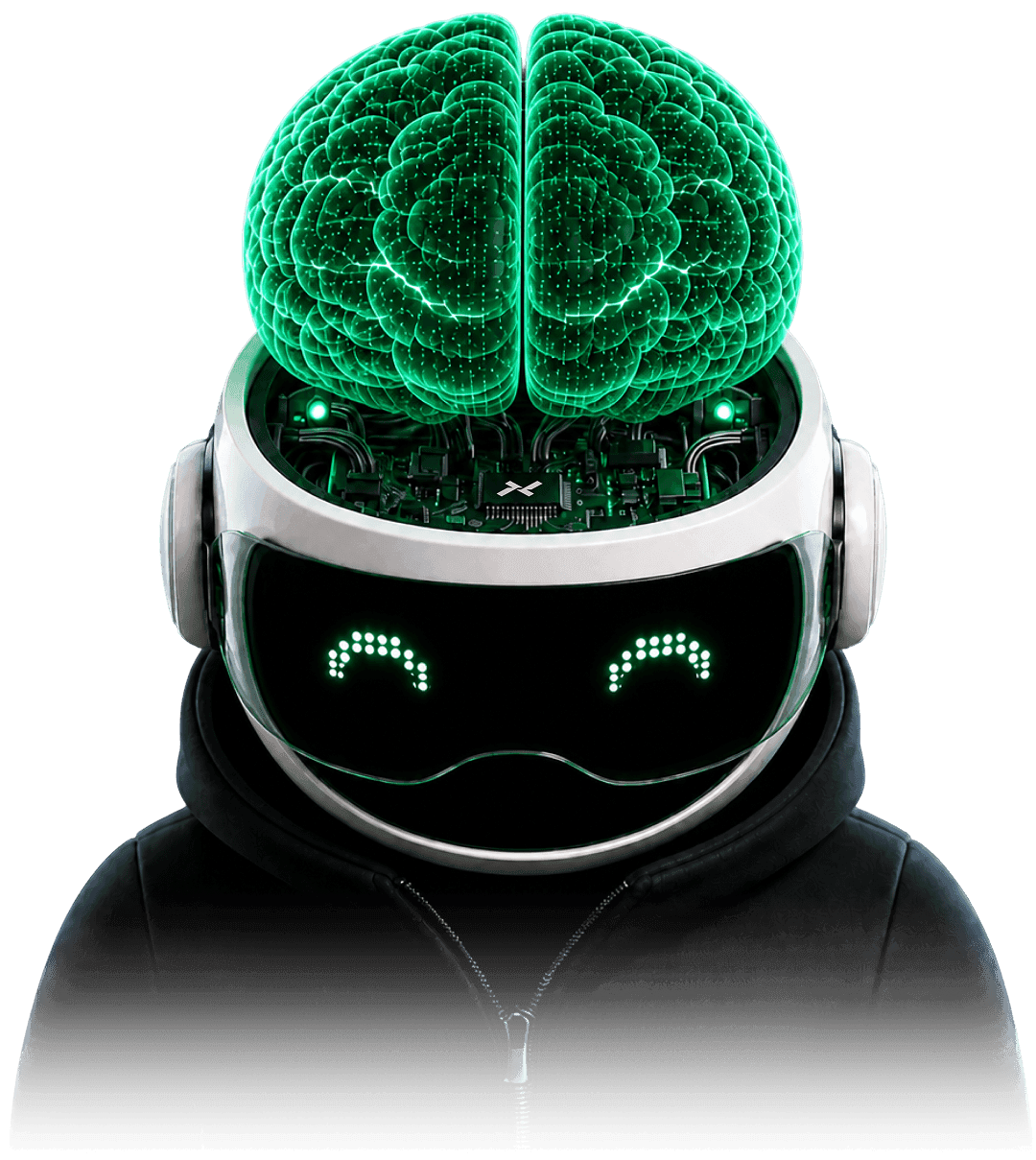 Exent AI brain visualization